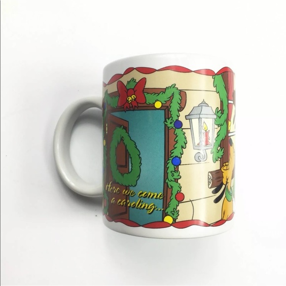Rare Disney Mickey Mouse Christmas Coffee Mug - Picture 4 of 4